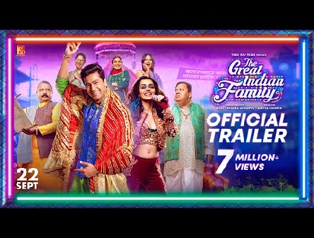 The Great Indian Family Trailer | Vicky Kaushal, Manushi | Vijay Krishna Acharya | Releasing 22 Sept