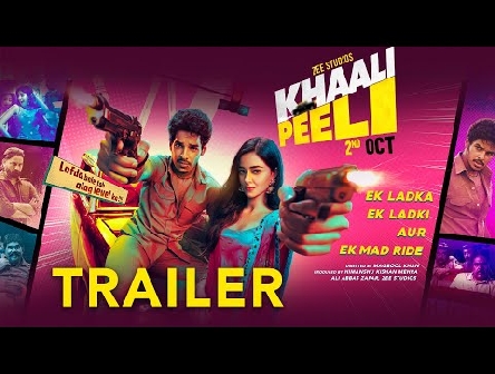 Khaali Peeli | Official Trailer | Ishaan Khatter | Ananya Panday | Maqbool Khan | Zee Plex  | 2 Oct