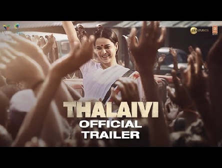 Thalaivi | Official Trailer (Hindi) | Kangana Ranaut | Arvind Swamy | Vijay | 23rd April