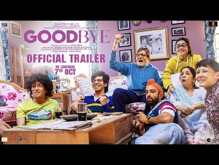 Goodbye - Official Trailer | Amitabh B, Rashmika M | Ektaa K | Vikas B | In Cinemas 7th Oct 2022