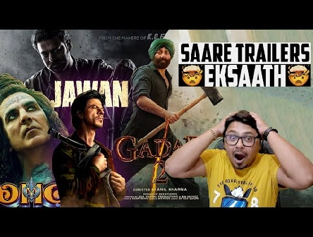 Jawan, Salaar, Gadar 2 and OMG 2 Trailer ???? AA RAHE HAI ????| Yogi Bolta Hai