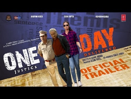Official Trailer : One Day | Anupam Kher |  Esha Gupta | Kumud Mishra | 14th June 2019