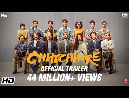 Chhichhore | Official Trailer | Nitesh Tiwari | Sushant | Shraddha | Sajid Nadiadwala | 6th Sept