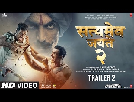 Satyameva Jayate 2 -Trailer 2 | John Abraham, Divya Khosla Kumar | Milap Zaveri | Bhushan K | 25 Nov