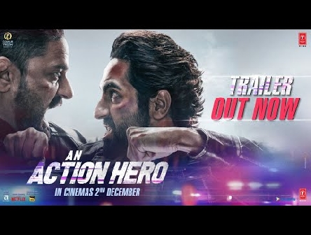 An Action Hero (Official Trailer) Ayushmann Khurrana, Jaideep A | Aanand L Rai, Anirudh | Bhushan K