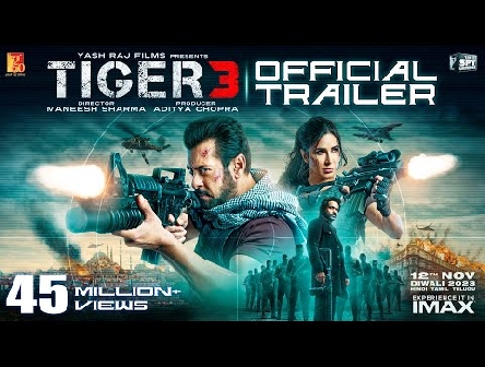 Tiger 3 Trailer | Salman Khan, Katrina Kaif, Emraan Hashmi | Maneesh Sharma | YRF Spy Universe