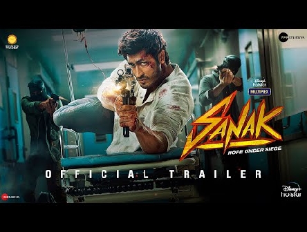 Sanak | Official Trailer | Vidyut Jammwal | Rukmini Maitra | Chandan Sanyal | Neha Dhupia | 15 Oct