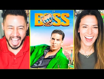 AKSHAY KUMAR | BOSS | Trailer Reaction by Jaby Koay & Megan Le